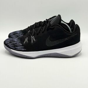 Nike Zoom Evidence 2 Black Purple Basketball Lace Up Sneakers - Men’s US 9.5 / E